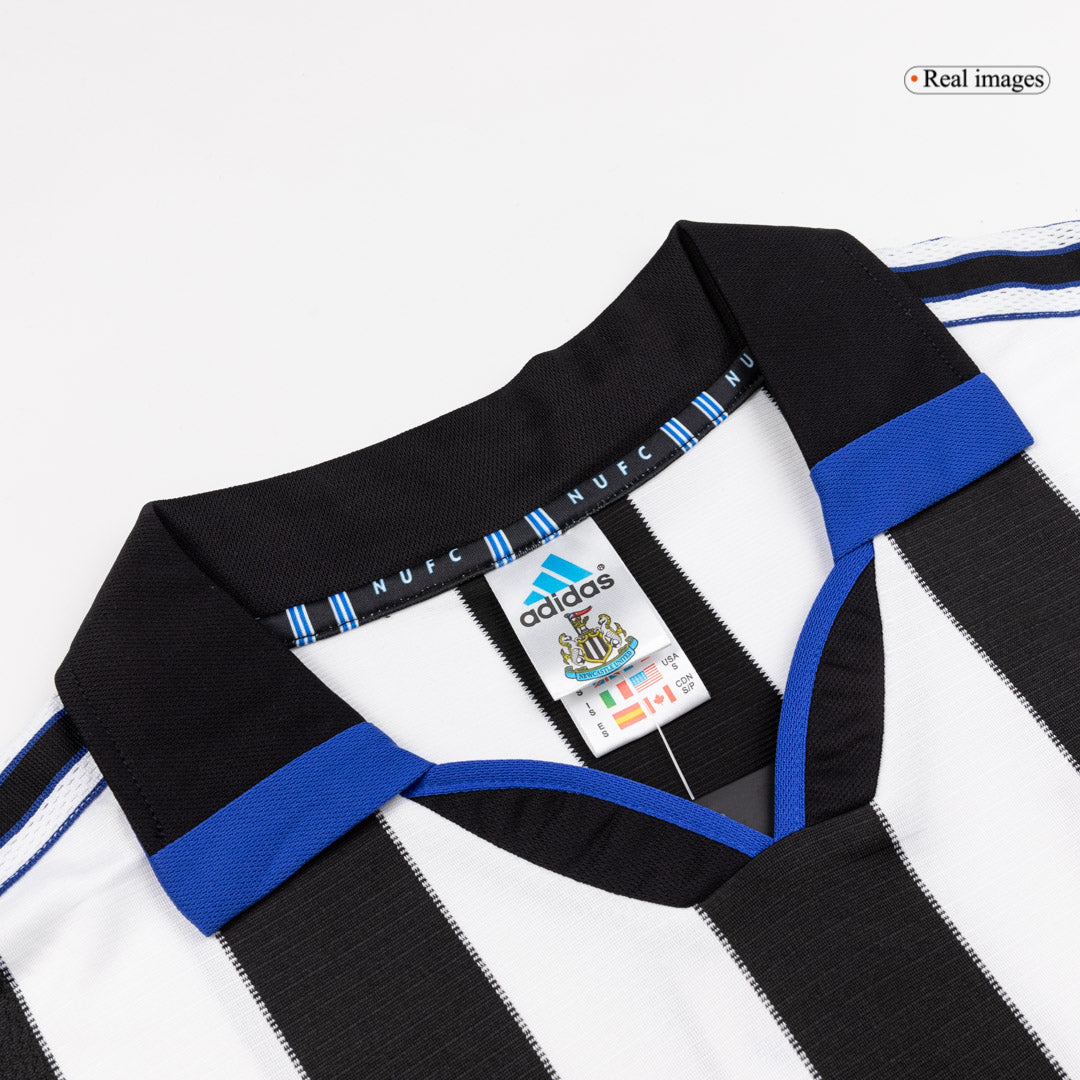 Męska Koszulka Retro Domowa Newcastle United 1999/00