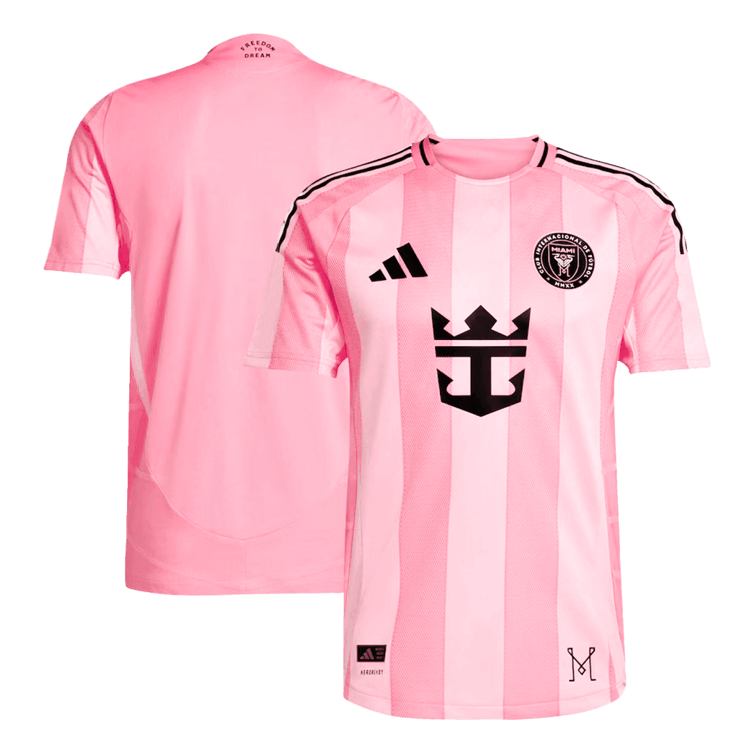 Męska Koszulka Domowa Inter Miami CF Wersja Piłkarska 2025 - Club World Cup - Slim Fit - Topowe Koszulki Pilkarskie Sklep Internetowy