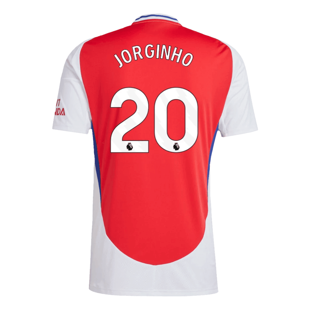 Koszulka Arsenal domowa 2024/25 JORGINHO #20 - Topowe Koszulki Pilkarskie Sklep Internetowy