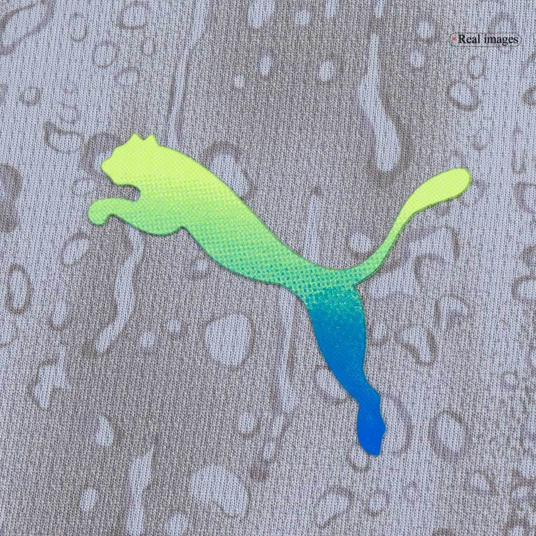 Męski Zestaw Trzecia Wyjazdowa Manchester City (Koszulka+Spodenki) 2025/26 - Topowe Koszulki Pilkarskie Sklep Internetowy