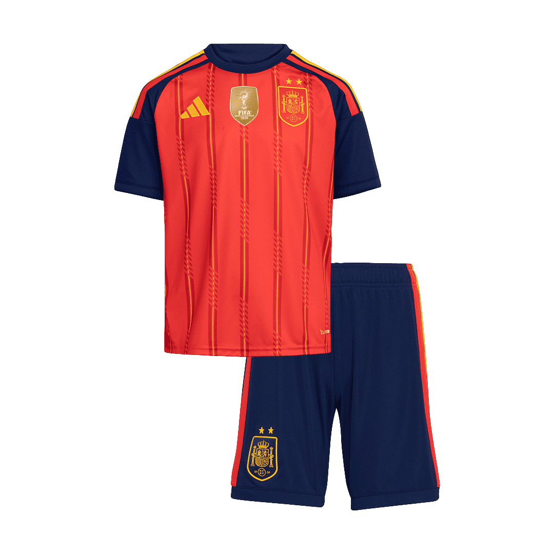Dziecięcy zestaw Hiszpanii Champion Edition domowa - Mundial 2026