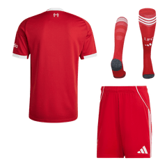 Liverpool Herren-Heimtrikot (Trikot + Shorts + Stutzen) 2025/26