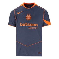 Męska Koszulka Trzecia Wyjazdowa Inter Milan Wersja Piłkarska 2025/26 - Slim Fit - Topowe Koszulki Pilkarskie Sklep Internetowy