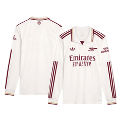 Męska Koszulka Trzecia Wyjazdowa Arsenal 2025/26 z Długim Rękawem - Topowe Koszulki Pilkarskie Sklep Internetowy