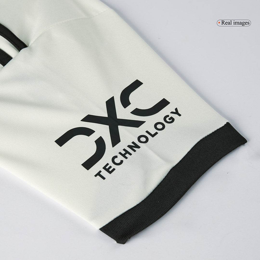 Dziecięcy zestaw koszulek piłkarskich Manchester United Third Away (koszulka+spodenki+skarpety) 2024/25 - Topowe Koszulki Pilkarskie Sklep Internetowy