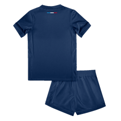 Dziecięcy domowy zestaw koszulek piłkarskich PSG (koszulka+spodenki) 2024/25 - Topowe Koszulki Pilkarskie Sklep Internetowy