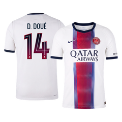 Męska koszulka PSG wyjazdowa D. DOUÉ #14 wersja zawodnicza 2026/27