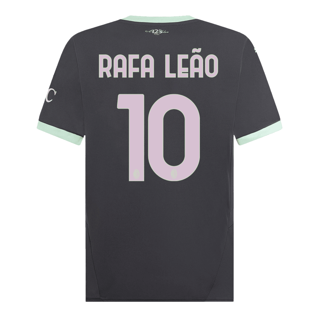 Męska koszulka wyjazdowa RAFA LEÃO #10 AC Milan Third Away 2024/25 - Topowe Koszulki Pilkarskie Sklep Internetowy