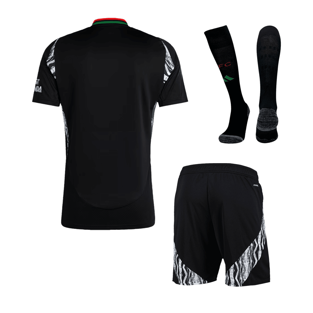 Koszulka piłkarska Arsenal Away (Koszulka+Szorty+Skarpety) 2024/25 - Topowe Koszulki Pilkarskie Sklep Internetowy