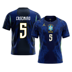 Męska koszulka Brazylii wyjazdowa CASEMIRO #5 - Mundial 2026