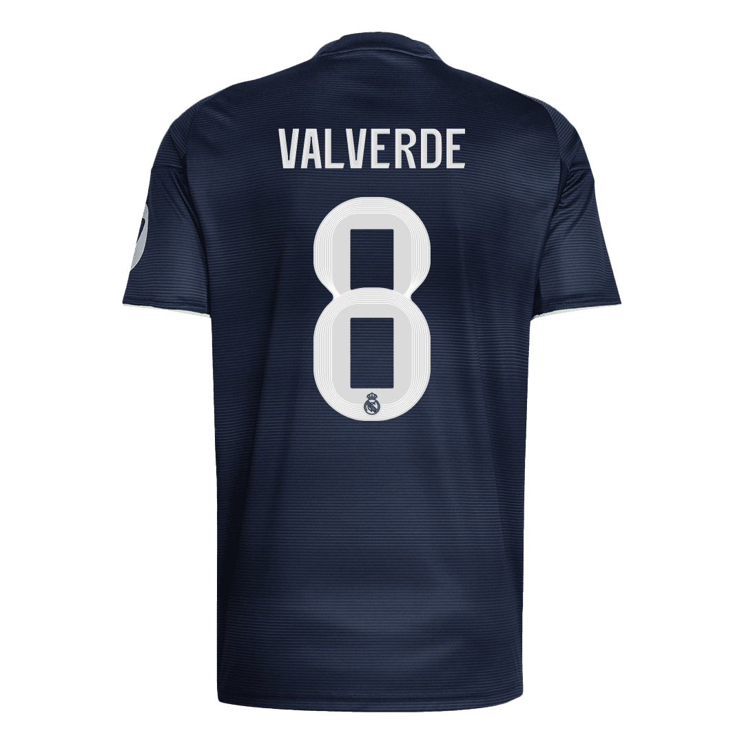 Męska Koszulka Wyjazdowa Real Madryt VALVERDE #8 2025/26 - Topowe Koszulki Pilkarskie Sklep Internetowy