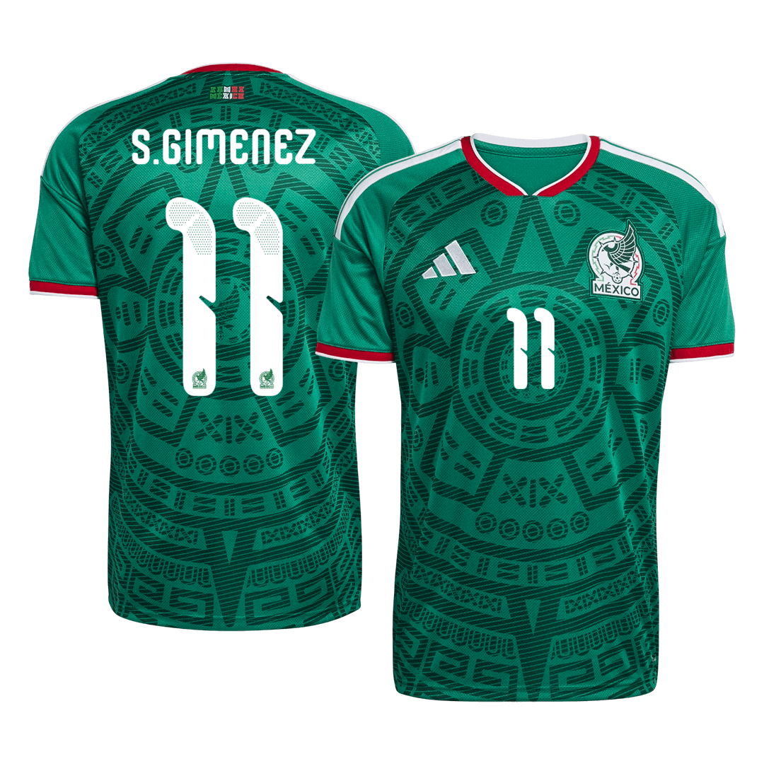 Męska koszulka Meksyku domowa S.GIMENEZ #11 – Mundial 2026