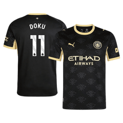Męska koszulka Manchesteru City wyjazdowa DOKU #11 2026/27