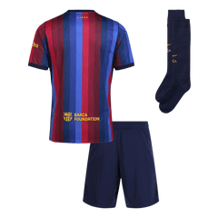 Komplet dziecięcy FC Barcelony domowy 2026/27 [Premium]