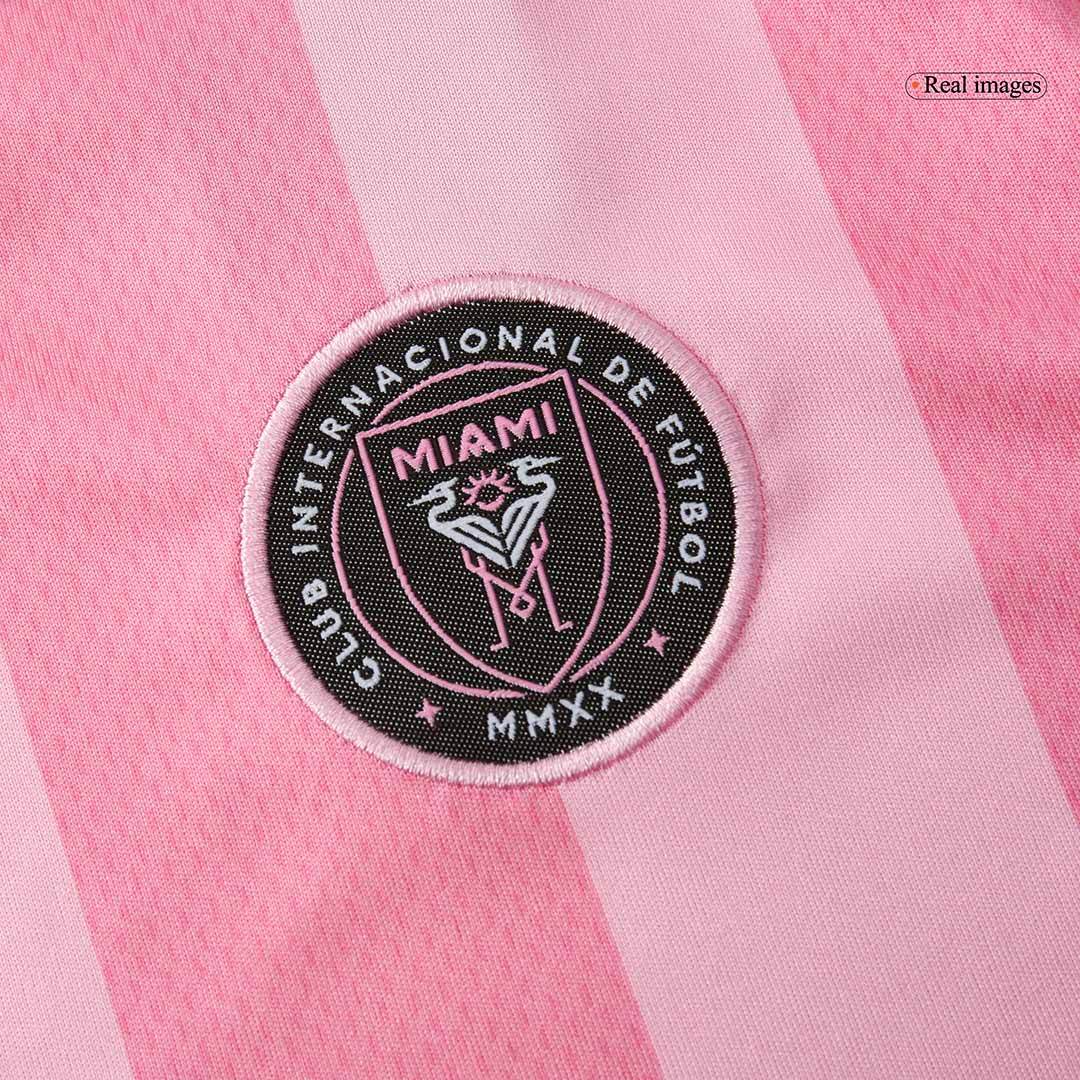 Dziecięcy Zestaw Domowy Inter Miami CF (Koszulka+Spodenki) 2025 - Topowe Koszulki Pilkarskie Sklep Internetowy