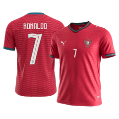 Męska koszulka Portugalii domowa RONALDO #7 – Mundial 2026 [PREMIUM]