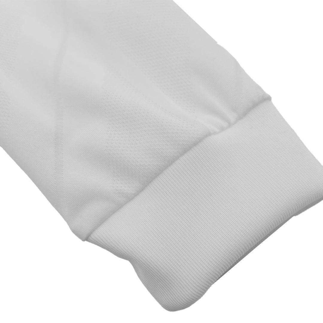 Męska Koszulka Retro Domowa Real Madryt BENZEMA #9 Długi Rękaw 2017/18 - Topowe Koszulki Pilkarskie Sklep Internetowy