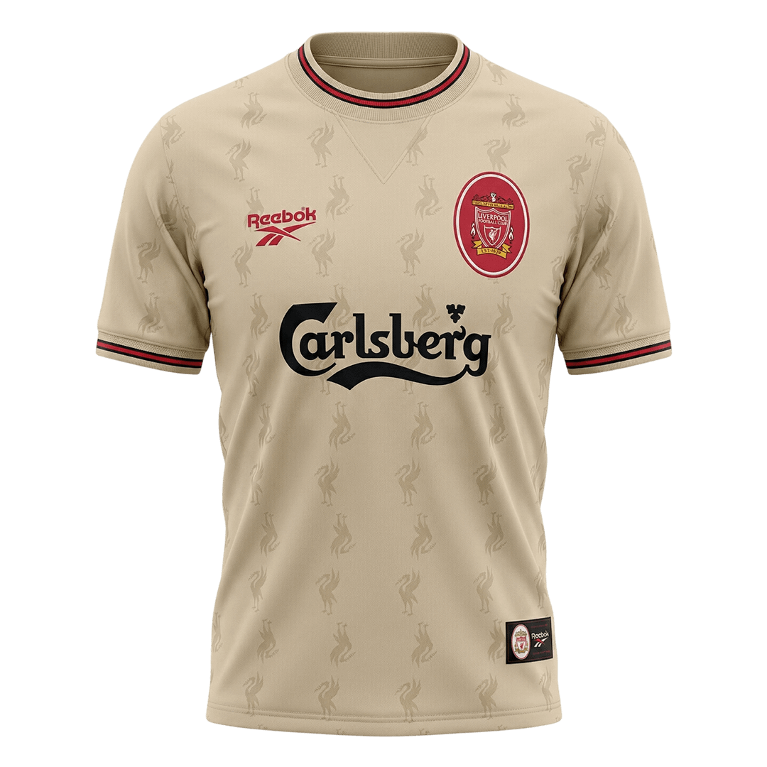 Męska Koszulka Retro Wyjazdowa Liverpool 1996/97