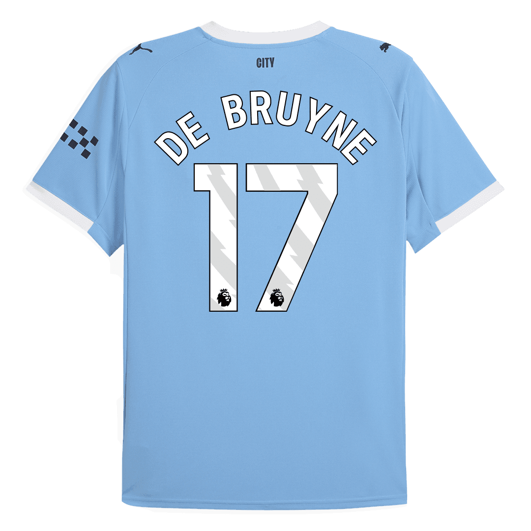 Męska Koszulka Domowa Manchester City DE BRUYNE #17 2025/26 - Topowe Koszulki Pilkarskie Sklep Internetowy