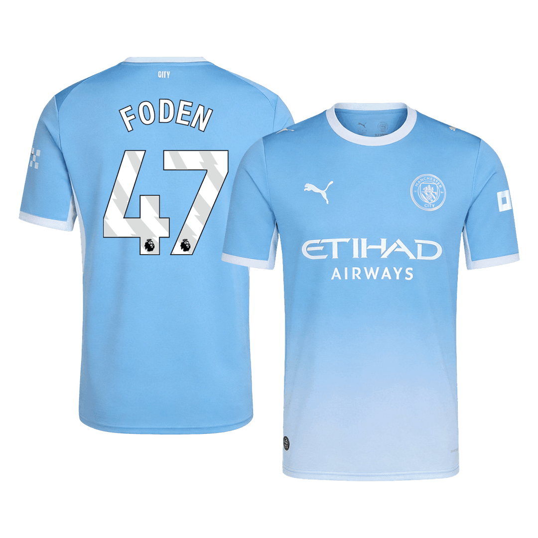 Męska koszulka Manchesteru City domowa FODEN #47 2026/27