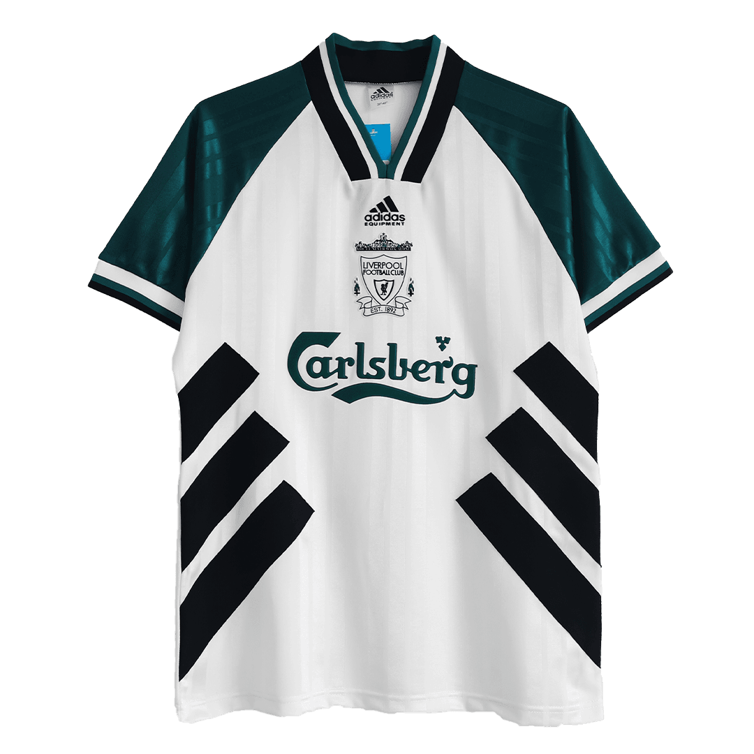 Męska Koszulka Retro Wyjazdowa Liverpool 1993/95 - Topowe Koszulki Pilkarskie Sklep Internetowy