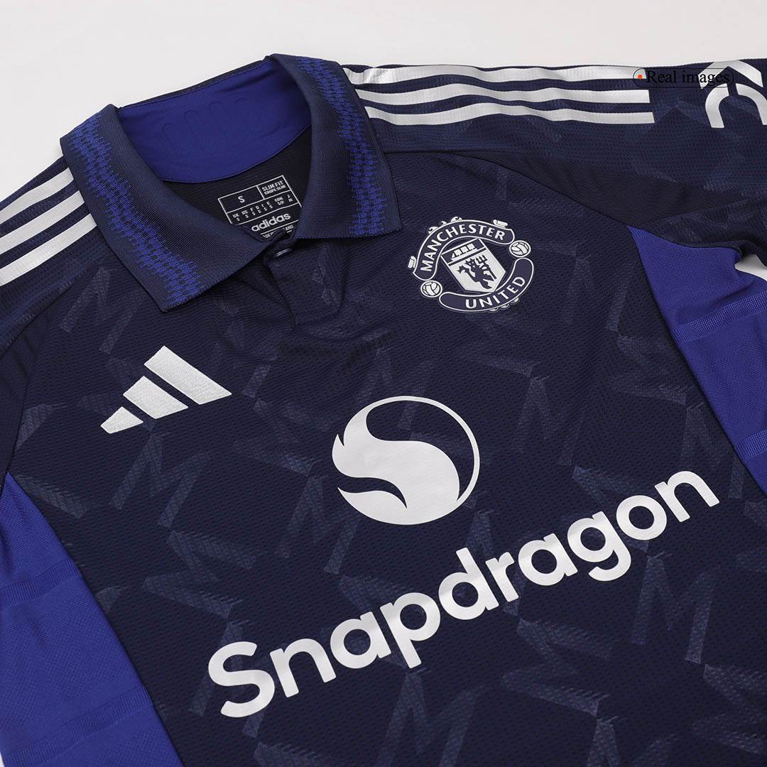 Męska Wysokiej jakości koszulka piłkarska Manchester United w wersji wyjazdowej 2024/25 - Slim Fit - Topowe Koszulki Pilkarskie Sklep Internetowy