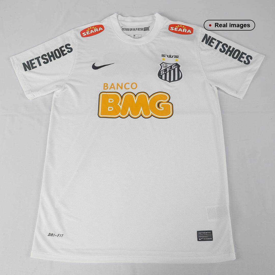 Męska Koszulka Retro NEYMAR JR #11 Santos FC Domowa 2012 - Topowe Koszulki Pilkarskie Sklep Internetowy