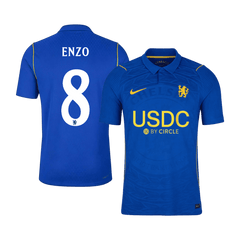 Koszulka Chelsea domowa 2026/27 – UCL – ENZO #8 (wersja zawodnicza)