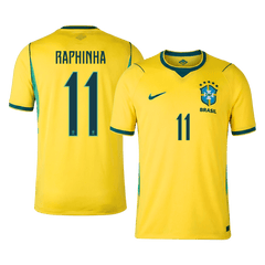Męska koszulka Brazylii domowa RAPHINHA #11 - Mundial 2026