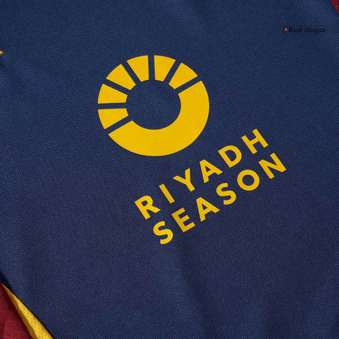 Dziecięcy Zestaw Trzeci Wyjazdowy AS Roma 2024/25 (Koszulka + Spodenki) - Topowe Koszulki Pilkarskie Sklep Internetowy