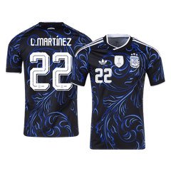 Męska koszulka Argentyny wyjazdowa L. MARTÍNEZ #22 - Mundial 2026