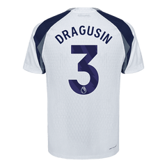 Męska Koszulka Domowa Tottenham Hotspur DRAGUSIN #3 Wersja Piłkarska 2025/26 - Slim Fit