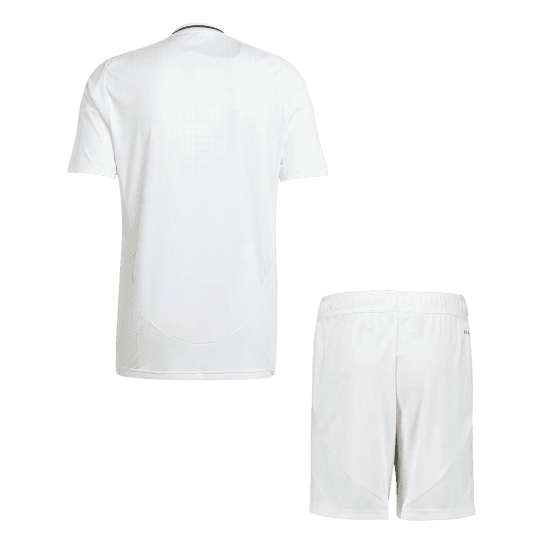 Męska domowa koszulka piłkarska Real Madrid (koszulka+spodenki) 2024/25 - Wyprzedaż Sezonowa [PREMIUM] - Topowe Koszulki Pilkarskie Sklep Internetowy