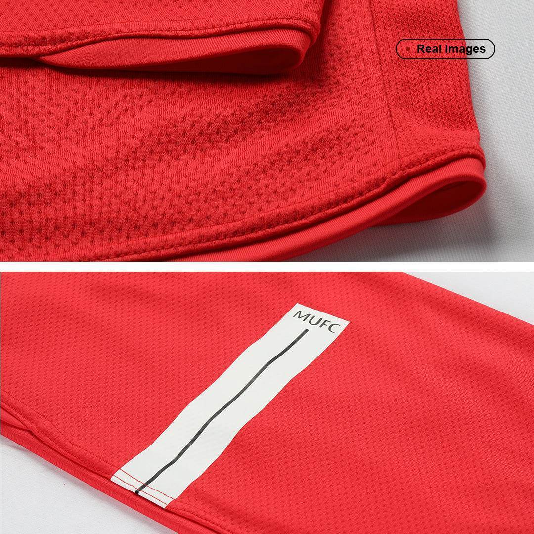 Retro SCHOLES #18 2007/08 Męska Koszulka Domowa MU - Topowe Koszulki Pilkarskie Sklep Internetowy