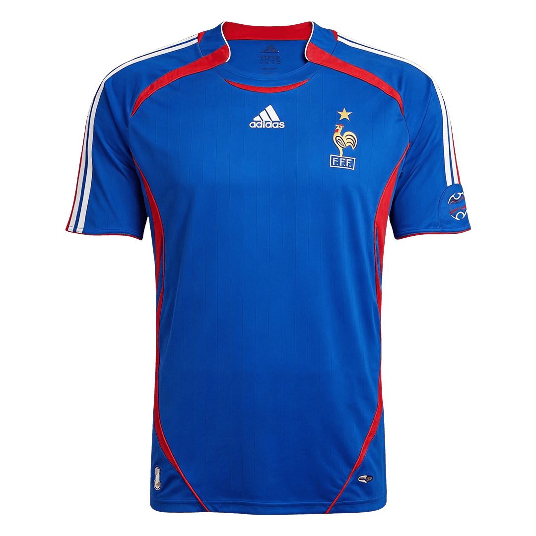 Męska koszulka Francji domowa Retro - Mundial 2006