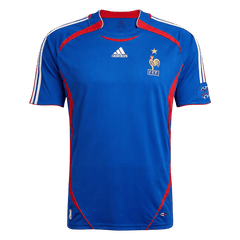Męska koszulka Francji domowa Retro - Mundial 2006