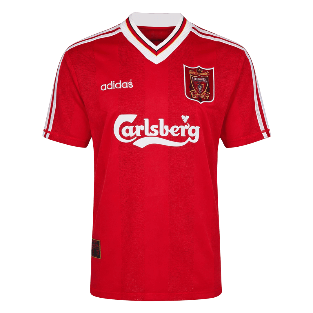 Męska Koszulka Retro Domowa Liverpool 1995/96