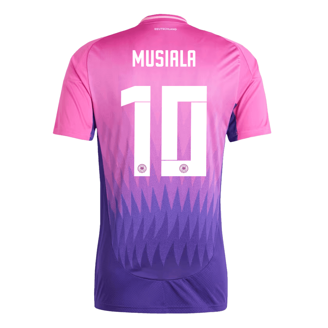 Męska koszulka piłkarska MUSIALA #10 Germany Euro Away 2024 - Topowe Koszulki Pilkarskie Sklep Internetowy