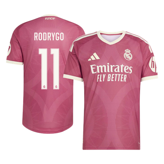 Męska koszulka Realu Madryt trzecia RODRYGO #11 wersja zawodnicza 2026/27