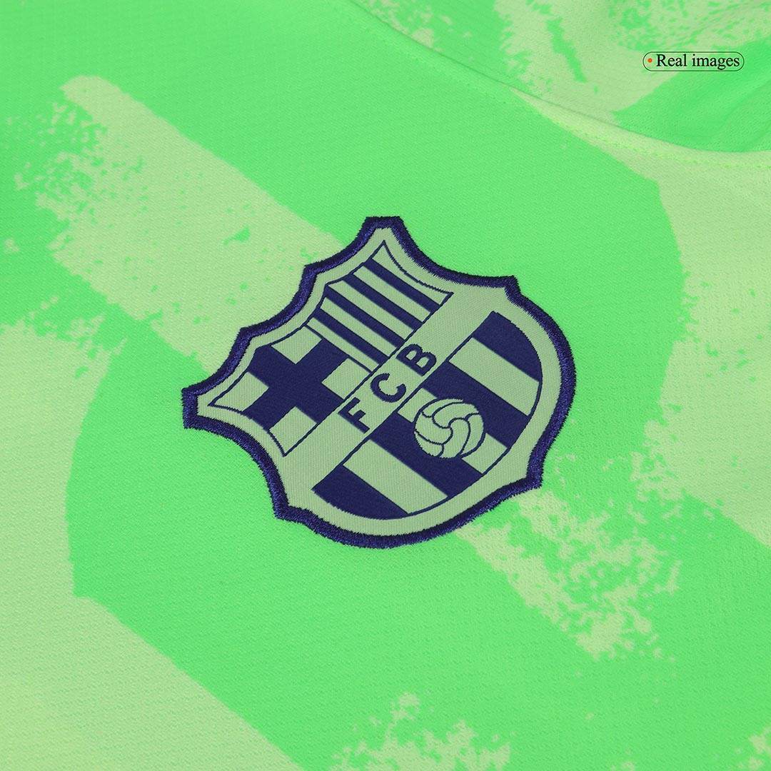 Męska Koszulka Trzecia Wyjazdowa Barcelona LAMINE YAMAL #19 2024/25 - UCL (Spotify Logo Without Text) - Topowe Koszulki Pilkarskie Sklep Internetowy