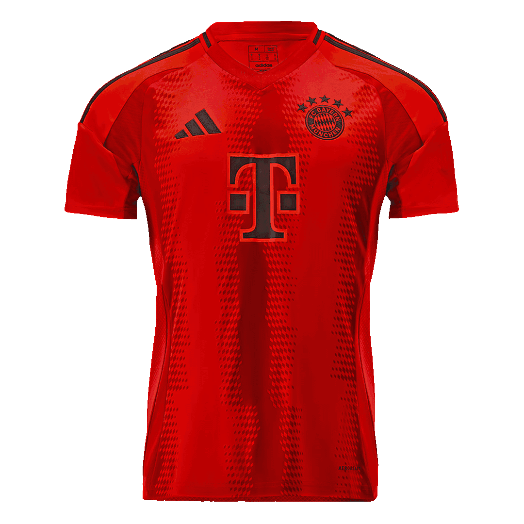 Męska Koszulka Domowa Bayern Munich MÜLLER #25 2024/25 - Topowe Koszulki Pilkarskie Sklep Internetowy