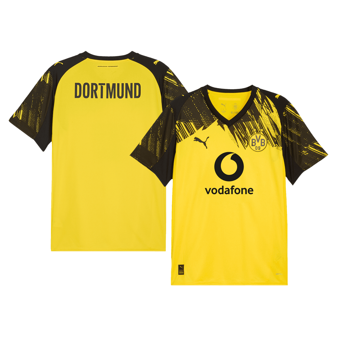 Męska Koszulka Domowa Borussia Dortmund 2025/26 - Topowe Koszulki Pilkarskie Sklep Internetowy