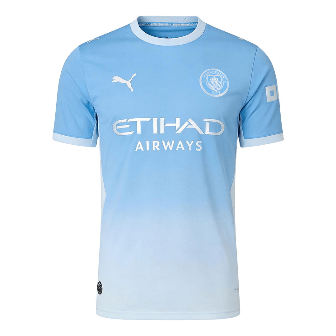 Męska koszulka Manchesteru City domowa wersja zawodnicza 2026/27
