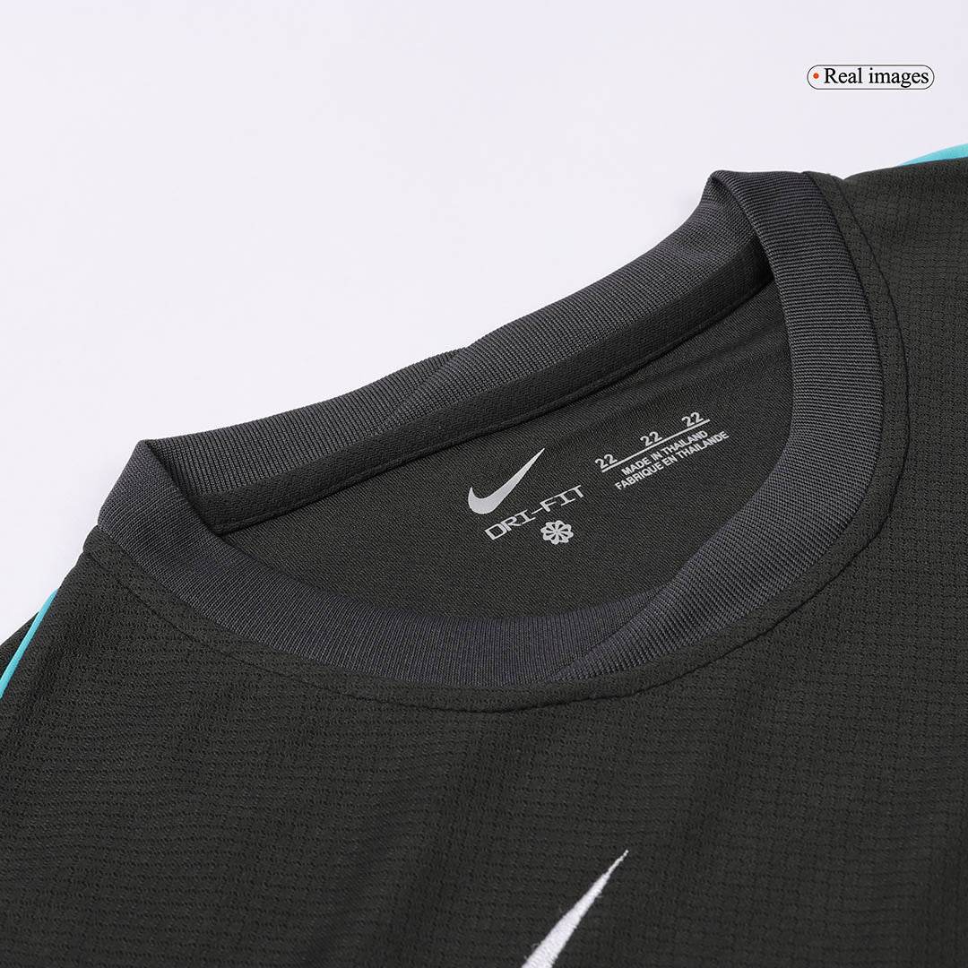 Koszulka piłkarska dla dzieci Liverpool Away Kit (Koszulka + Szorty + Skarpetki) 2024/25 - Topowe Koszulki Pilkarskie Sklep Internetowy
