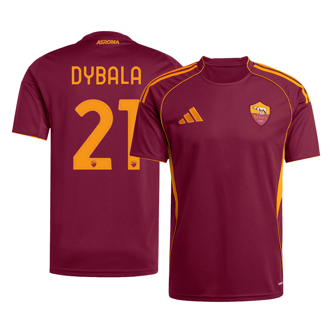 Męska Koszulka Domowa Roma DYBALA #21 2025/26