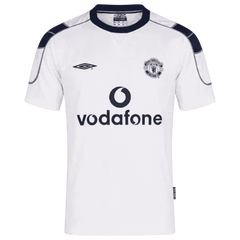 Męska Koszulka Retro Wyjazdowa Manchester United 2000/01