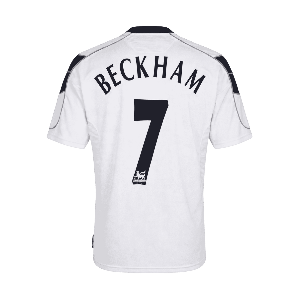 Męska Koszulka Retro Wyjazdowa Manchester United BECKHAM #7 2000/01