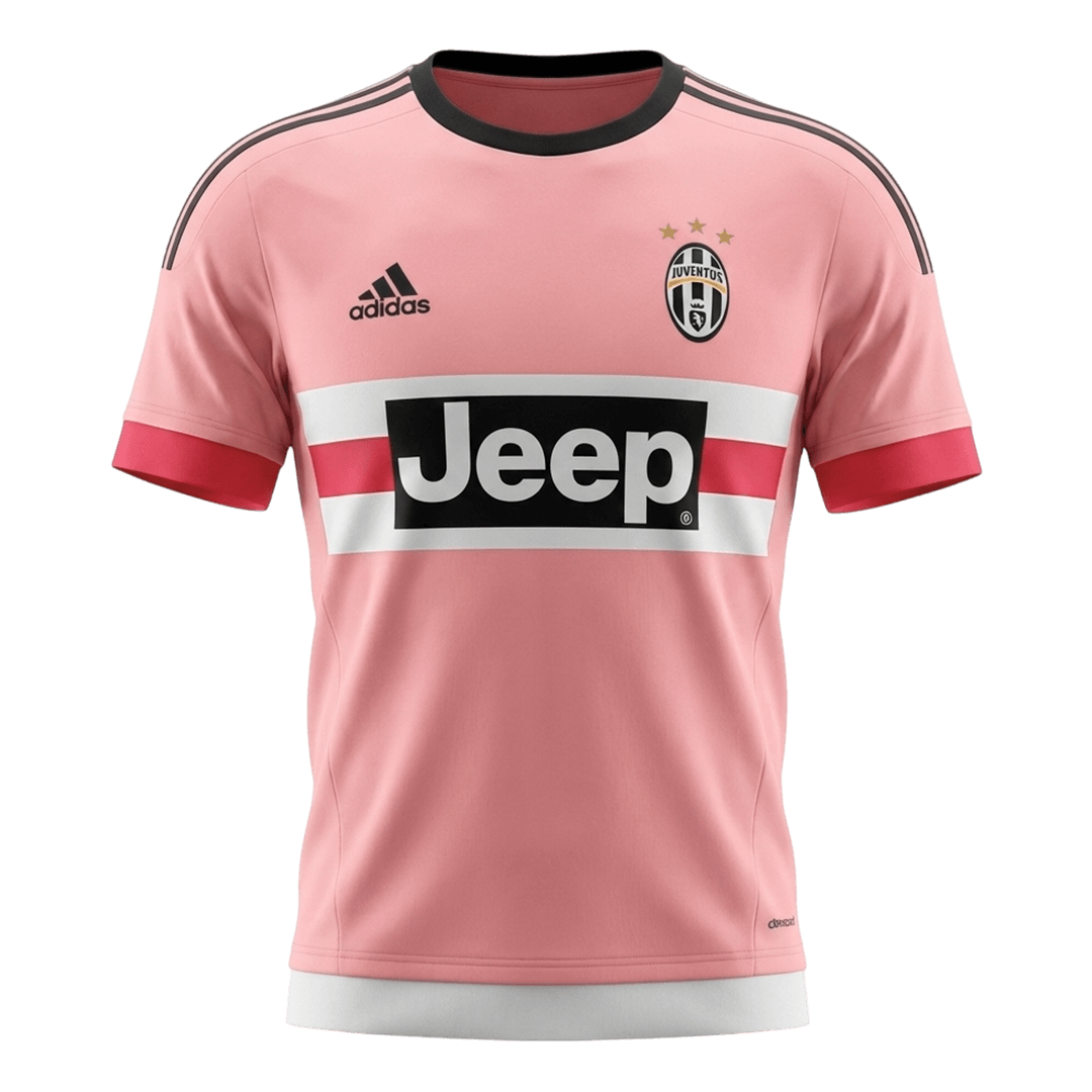 Męska Koszulka Retro Wyjazdowa Juventus 2015/16