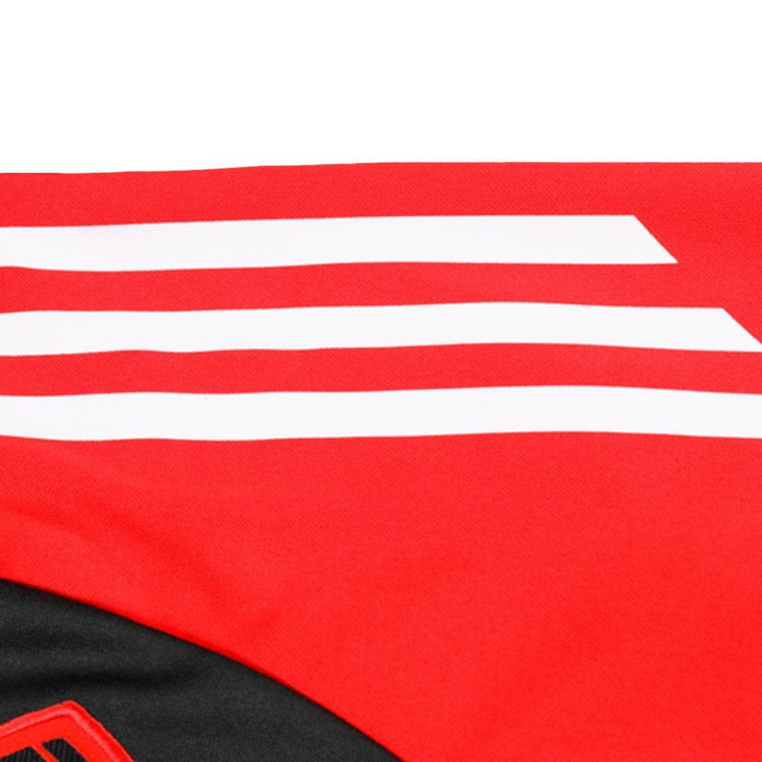 Dziecięcy zestaw bluzy na zamek Arsenal (Bluza+Spodnie) 24/25 - Topowe Koszulki Pilkarskie Sklep Internetowy