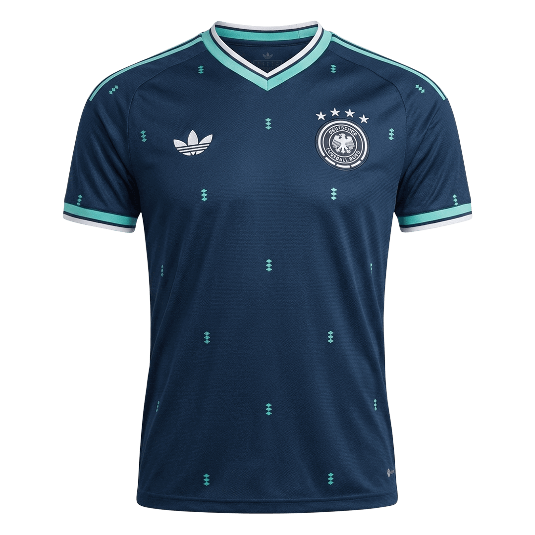 Męska Koszulka Wyjazdowa Germany Wersja Piłkarska World Cup 2026 - Slim Fit